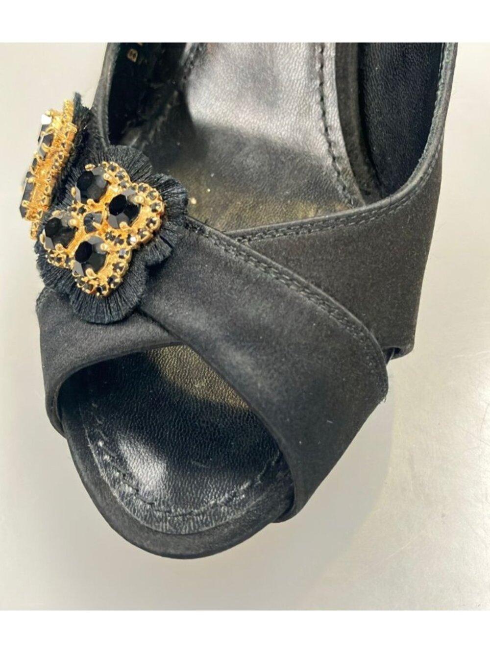 Louis Vuitton Open Toe Pumps Heel - Picture 6 of 9